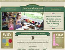 Tablet Screenshot of canandaiguapreschool.com